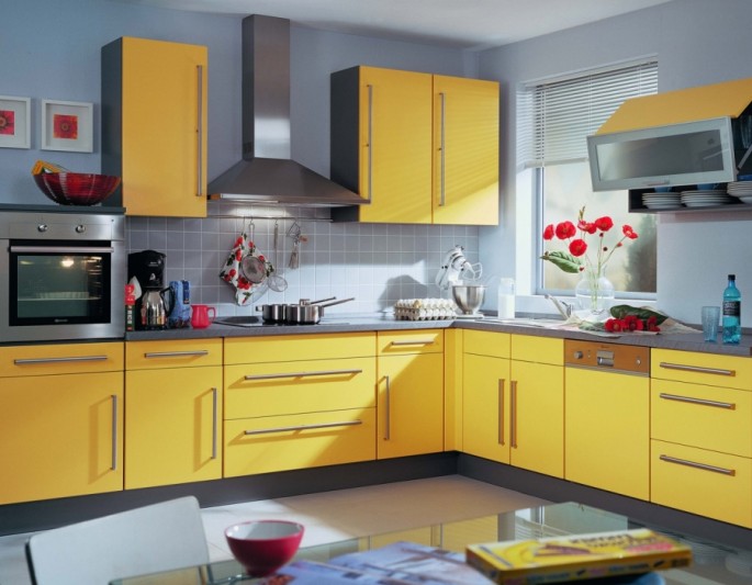 Кухня в желтом цвете: идеи для солнечного дизайна интерьера