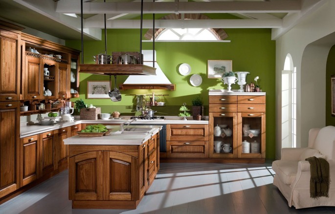 Кухня в стиле кантри (28 фото): особенности оформления интерьера