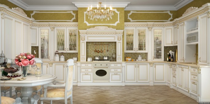 Кухня в классическом стиле: все нюансы оформления и секреты выбора мебели
