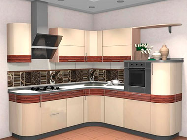 Кухонные гарнитуры от фабрики "Дельта+" подчеркнут вашу индивидуальность и добавят оригинальности кухне