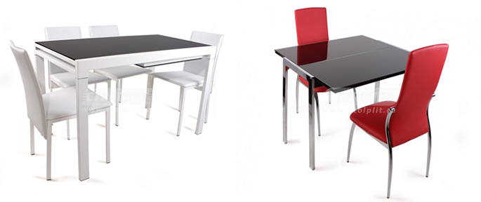 Мебельная фабрика Столплит предлагает большое количество моделей обеденных столов, от очень компактных до полноразмерных